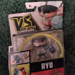 Rip Spin Warriors Street Fighters VS Ryu Single Pack